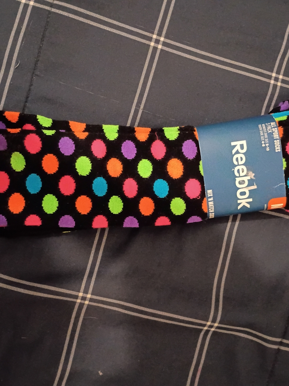 Reebok Knee High Crew Socks - Multicolor
